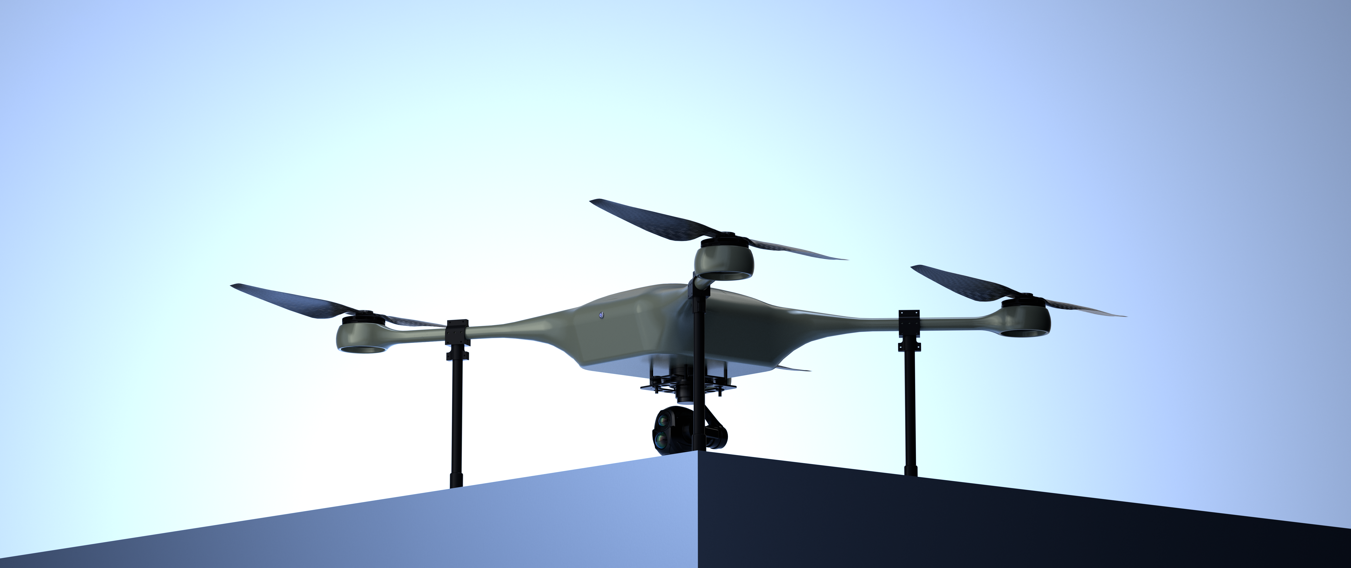 Vajra QC20 tactical surveillance UAV