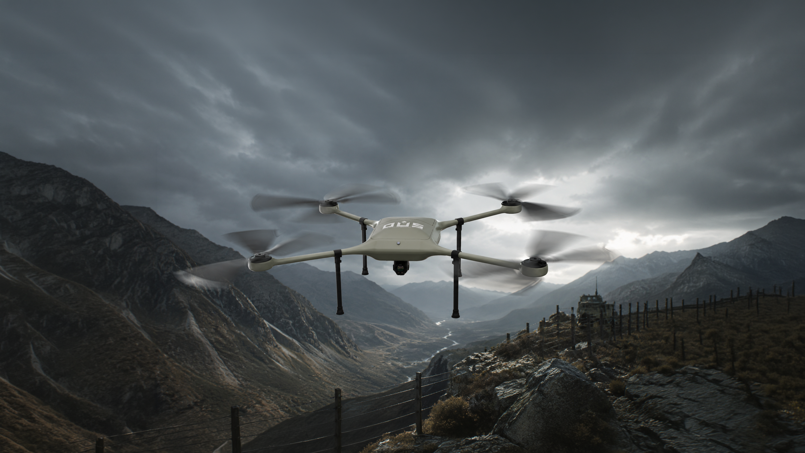Vajra QC20 tactical surveillance UAV
