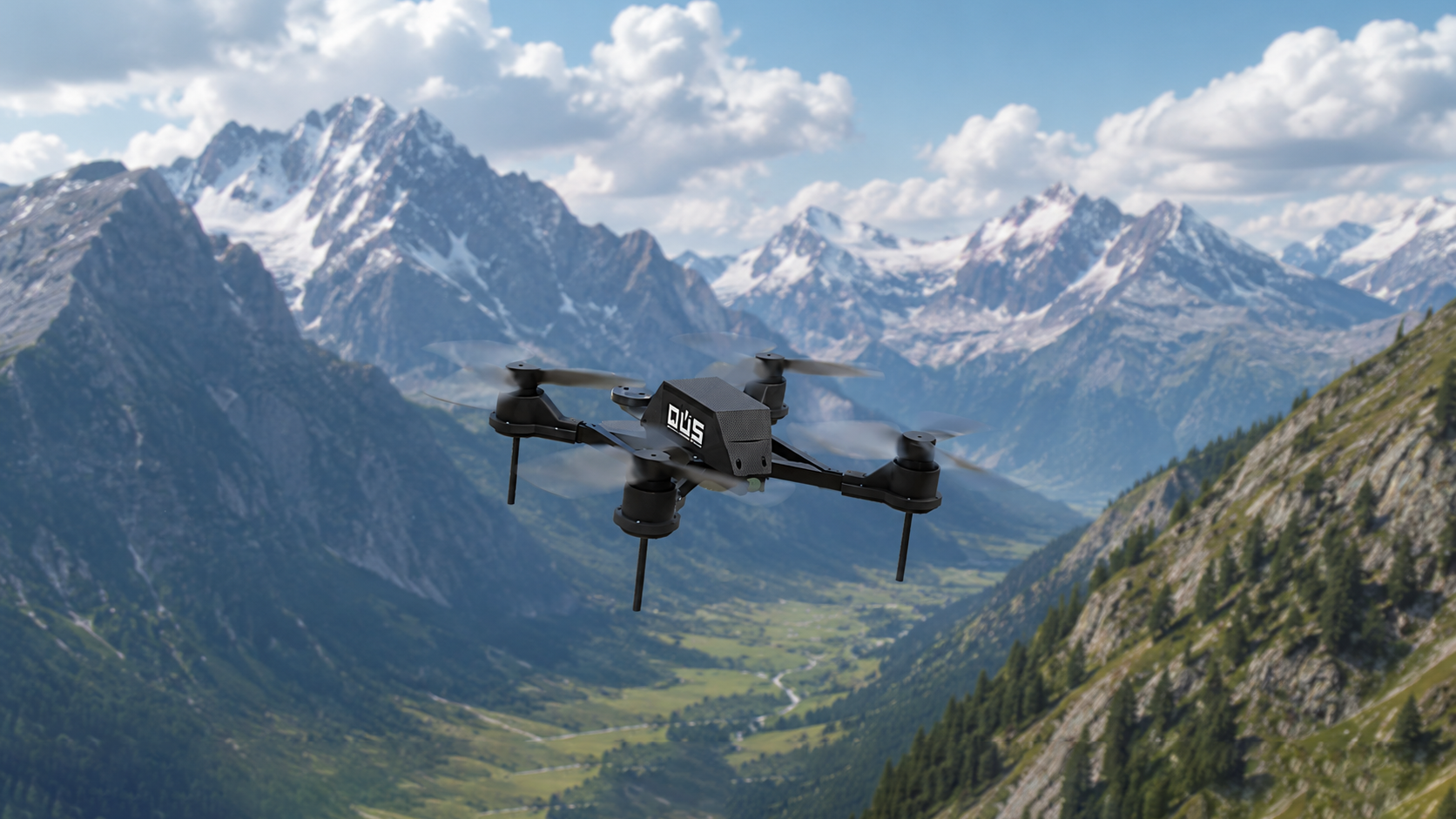 Vajra QC20 tactical surveillance UAV